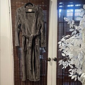 UGG Gray Plush Robe